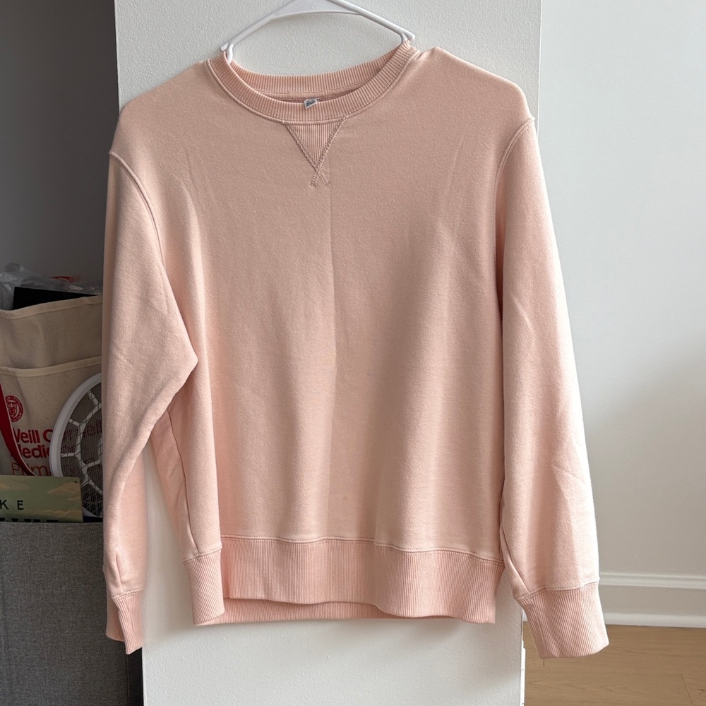 Uniqlo Kids Pink Crewneck Sweater